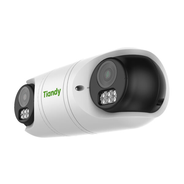 Tiandy TC-C32RN-I5/E/Y/QX/4MM/V4.2 2MP Dual Lens IR IP Network PoE Built-in Mic Bullet Camera (4mm) - Image 4