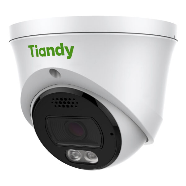 Tiandy TC-C38XQ-I3W/E/Y/2.8MM/V4.2 8MP Color Maker EW IP Network PoE Two Way Talk Built-in Speaker Built-in Mic Dome Camera - Image 2