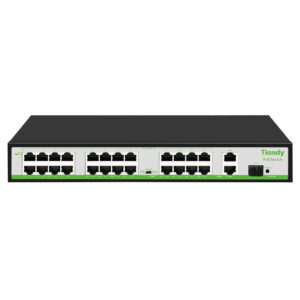Tiandy TC-P3S027-H/2421/AT/260 27 Port with 24xPoE 2xUplink 1xSFP Port PoE Switch