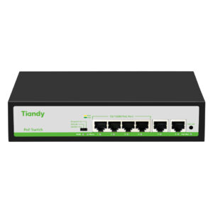 Tiandy TC-P3S06-F/0420/AT/55 6 Port with 4xPoE 2xUplink Port PoE Switch